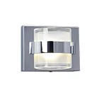 Galaxy Lighting L724596CH 1-Light 7W Chrome Bath Vanity Light