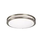 Galaxy Lighting L951054BN016A1 16W Brushed Nickel Flush Mount