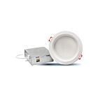 Ortech SLIM4DR-5CCT 12W 4" LED Recessed Slim Light CCT Selectable (3 Prongs)