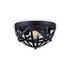 Canarm Gigi 2 Light Flushmount IFM567A13BK-C