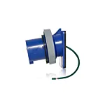 Leviton 430B9WLEV 30 Amp Pin & Sleeve Inlet-Blue