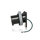 Leviton 530B5WLEV 30 Amp Pin & Sleeve Inlet-Black