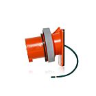 Leviton 430B12WLEV 30 Amp Pin & Sleeve Inlet-Orange