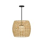 Alteck Lighting AP0151-5CCT-W-BK Aruba 20W Sand Black Pendant