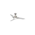 Kendal Lighting Scimitar Led AC19544L-SN 3-blades Oil Rubbed Bronze 5W 44" Ceiling Fan