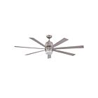 Kendal Lighting Sixty-Seven AC20760-SN 7-blades Satin Nickel 75W 60" Ceiling Fan