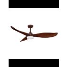 Kendal Lighting Triax AC22352-RC 3-blades Russet Chestnut 15W 52" Ceiling Fan