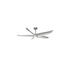 Kendal Lighting Max-5 AC23452-SN 5-blades Satin Nickel 15W 52" Ceiling Fan