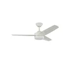 Kendal Lighting Sirocco AC24344-WH 3-blades White 16W 44" Ceiling Fan