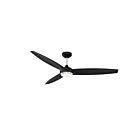 Kendal Lighting Steltra AC30656-BLK-SN 3-blades Black and Satin Nickel 56" Ceiling Fan
