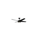 Kendal Lighting Vela AC30952-BLK 4-blades Black 52" Ceiling Fan