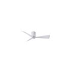 Kendal Lighting Blu AC31244-MWH 3-blades White 44" Ceiling Fan
