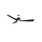 Kendal Lighting AC31462-BLK-SN Ariya 3-Blades Black 62" Ceiling Fan