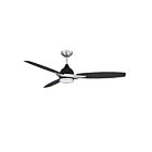 Kendal Lighting AC31656-BLK-SN Novum 3-Blades Black 56" Ceiling Fan