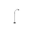 Kendal Lighting FL4048-BLK Black 50W Potable Floor Lamp