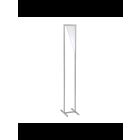 Kendal Lighting FL5008-SV VOXX Silver Floor Lamp