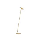 Kendal Lighting FL8705-BRS Cena 12W Brass Floor Lamp