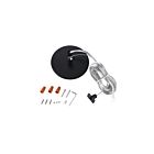 Kendal Lighting MSA18-BLK MAGNA Black Magnetic Track Pendant KIT