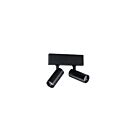 Kendal Lighting MSL202-BLK MAGNA 5W Magnetic Track Dual LED Spot Light