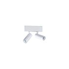 Kendal Lighting MSL202-WH MAGNA 5W Magnetic Track Dual LED Spot Light