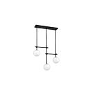 Kendal Lighting Phoenix PF101-3LBR-BLK Black 3-Lights 120W Bar