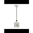 Kendal Lighting AXIS PF110-SN-BLK Satin Nickel 1-Light 60W Pendant