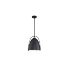 Kendal Lighting Alina PF116-BLK Black 1-Light 100W Pendant