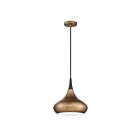 Kendal Lighting MEDINA PF140-BRS-BLK Black 1-Light 100W Pendant