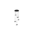 Kendal Lighting Mystyke PF145-5LPA-BLK Black 36W LED Pan