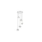 Kendal Lighting Mystyke PF145-5LPA-CH Chrome 36W LED Pan