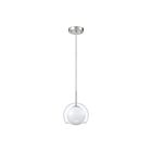Kendal Lighting Sereno PF147-SN Satin Nickel 1-Light 40W Pendant