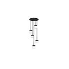 Kendal Lighting Nuon PF150-5LPA-BLK Black 5-Lights 125W Pan