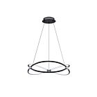 Kendal Lighting HOOP PF199-BLK-CH Black  48W LED Pendant
