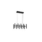 Kendal Lighting Verticals PF205-20LPE-BLK Black 50W LED Pendant