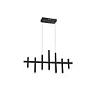 Kendal Lighting Verticals PF205-7LPE-BLK Black 21W LED Pendant