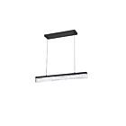 Kendal Lighting Black Ice PF209-BLK Black 30W LED Pendant