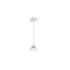 Kendal Lighting Geo PF213-1LPE-CH Chrome 1-Light 6W LED Pendant