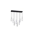 Kendal Lighting PF271-8LRT-BLK Soren 50W Black Pendant