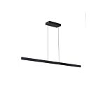 Kendal Lighting PF276-BLK Zola 36W Black Pendant CCT Selectable