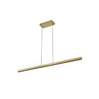 Kendal Lighting PF276-BRS Zola 28W Brass Pendant CCT Selectable