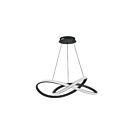 Kendal Lighting PRADO PF310-BLK Black 70W Crystal LED Pendant