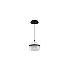 Kendal Lighting Arctic Ice PF315-BLK 1-Light Black 10W LED Cord Pendant