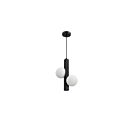 Kendal Lighting ORBITRON PF320-2LPE-BLK 2 Lights Black 40W Pendant