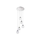 Kendal Lighting Fybra PF41-5LPA-CH Chrome 5-Lights 250W Pendant Pan