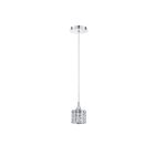 Kendal Lighting Lustra PF61-1LPE-CH Chrome 1-Light 50W Pendant