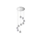 Kendal Lighting Lustra PF61-9LPA-CH Chrome 9-Lights 450W Pendant Pan