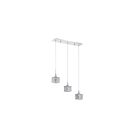 Kendal Lighting Shimera PF62-3LBR-CH Chrome 3-Lights 150W Pendant Bar
