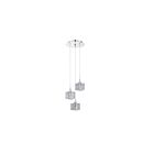 Kendal Lighting Shimera PF62-3LPA-CH Chrome 3-Lights 150W Pendant Pan