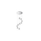 Kendal Lighting Politan PF63-9LPA-CH Chrome 9-Lights 450W Pendant Pan