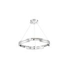 Kendal Lighting Satern PF8730-CH Chrome 50W LED Ring Pendant